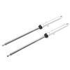 2pcs 670mm 26.38in Front Shock Absorber Steel Alloy Motorcycle Accessories Replacement for CG125 CT90 CT110