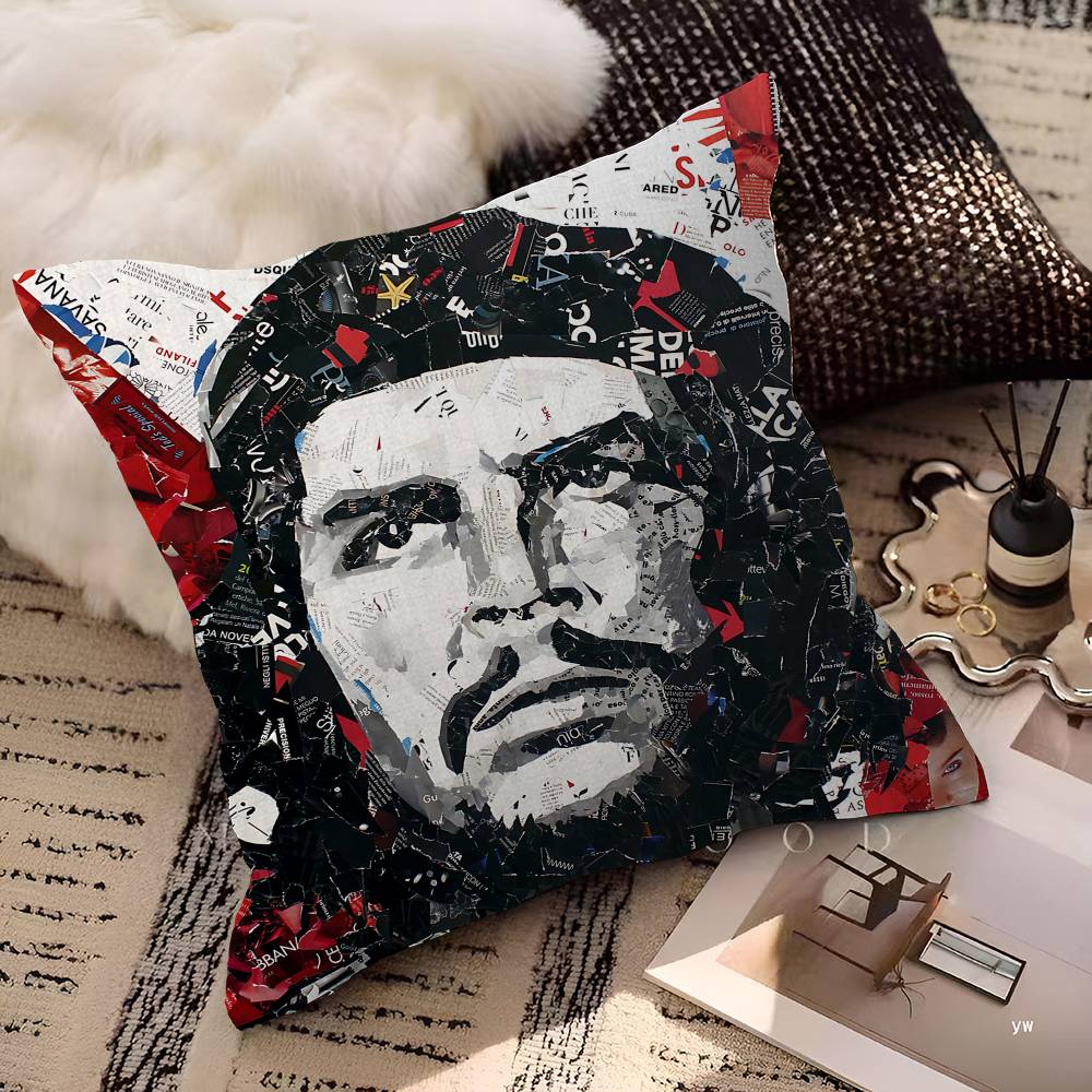 Ideal Warrior C-che G-guevara Cushion Cover Pillowcase Upholstery Sofa Throw Pillow Home Decor Pillowcas