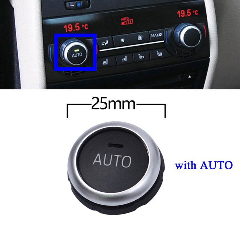 Front Rear Air Conditioner AC Temperature Adjust Rotary Knob Control Button Replacement For BMW 5 6 7 Series F10 F06 F12 F07 F01