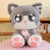 Big Eyes Cute Cat Plush Pillow - Large Soft Toy for Bedtime or Birthday Gift