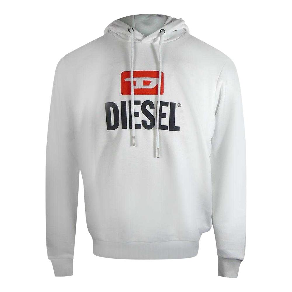 Diesel Mens Logo Hoodie