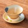 OLOEY Douli Ceramic Coffee Cup and Saucer Set