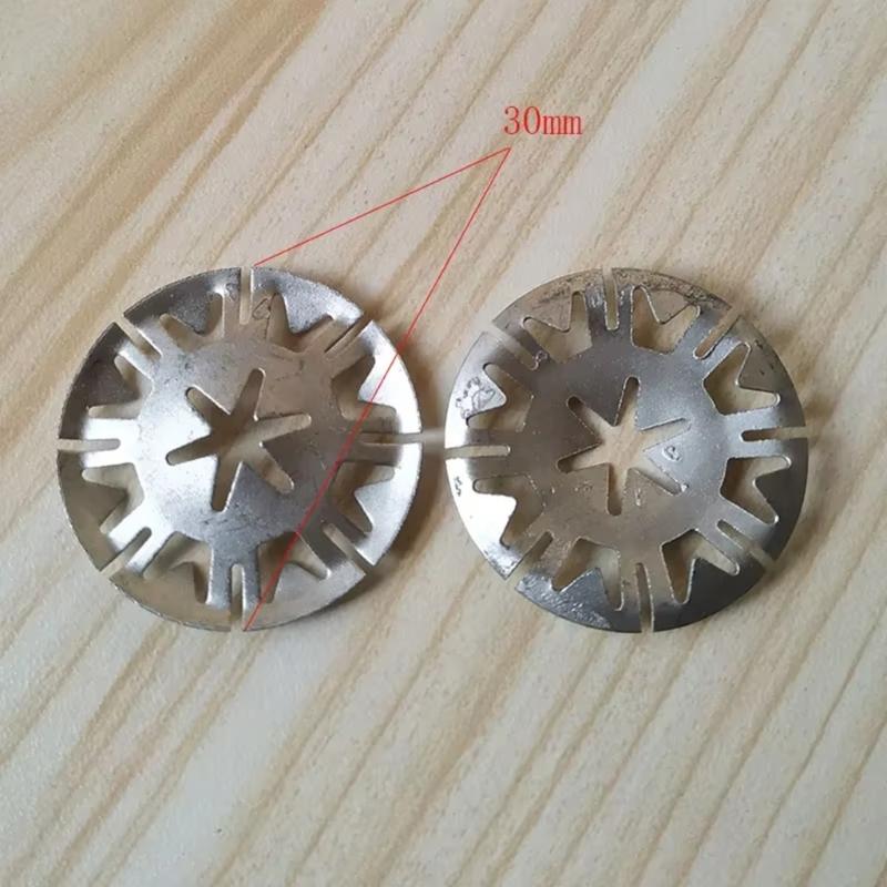 Pack of 10 30mm Car Hood Thermal Insulation Retainers Temperature Resistant Clips Trunk Insulation Fasteners for Vehicle 