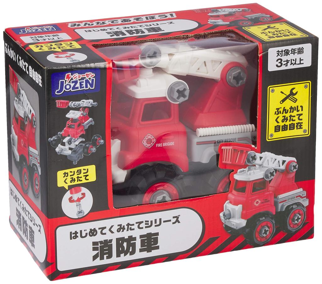 JOZEN First Assembly Series Fire Truck JYCC003-RD