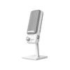 Microphone USB Filaire NZXT Capsule Elite Blanc Microphone Cardioïde de Gaming (Blanc, AP-PUMIC-W1, SP1193)