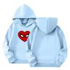 Kids Long Sleeve Pullover Sweatshirt, Loose Fit Letter Print Top for Boys and Girls