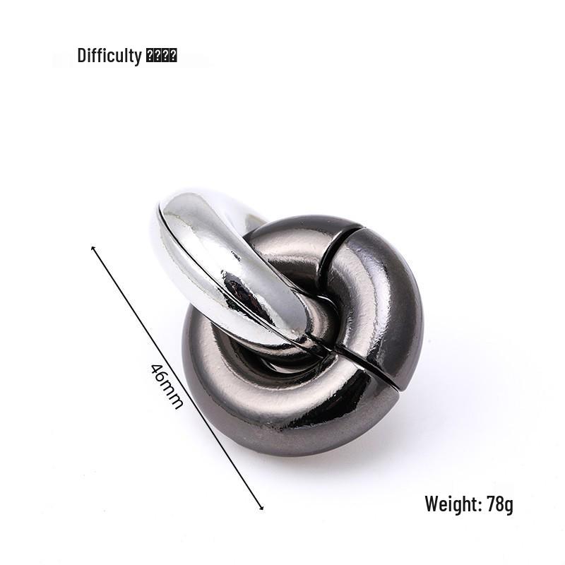 Kinder Intelligenz Puzzle Set: Luban- und Kongming-Schlösser, Neun ineinandergreifende Ringe, Hufeisenschloss - Trendiges Lernspielzeug auf TikTok