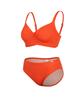 Lenomasuyeongbog Women'S Shirred Bikini Orange Rn-Ls2F304-Or