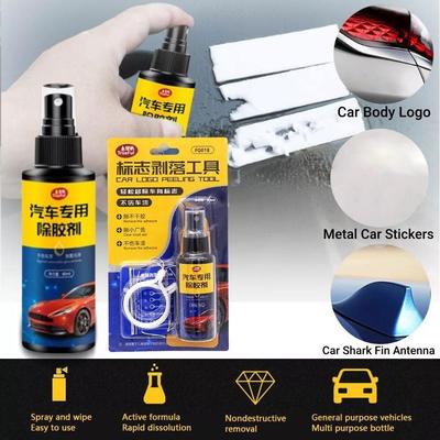 Zmywacz do usuwania naklejek samochodowych, emblematów, etykiet, zestaw EW N Tool, 60 ml H1H6
