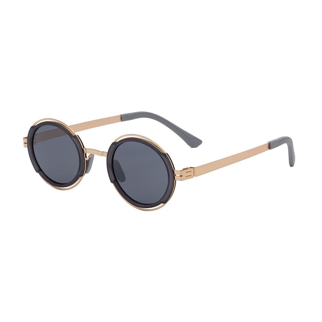 JYL TS Men's Round Polarized - Screwless Driving Outdoor Shades MY-98326