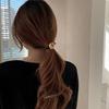 Trendy High-Elastic Metal Knot Hair Tie for Women