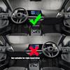 For BMW 1-Series F70 2024 2025 2026 Installation and pasting of anti scratch cover for horn shaped rearview mirror