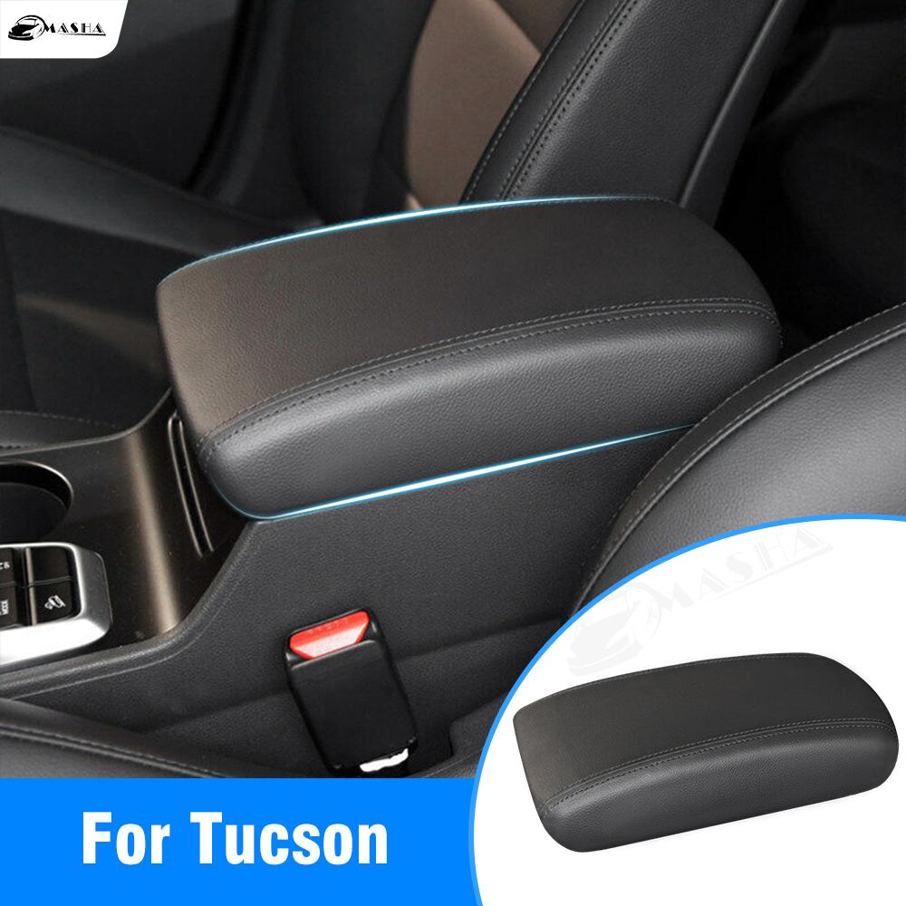 Car Armrest Box Protective Cover For Hyundai Tucson 2015 2016 2017 2018   Central Control Armrest Interior Accessories