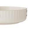 Creamy White Rotatable Round Tray Countertop Multi Purpose Storage Tray Rotating Storage Rack