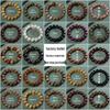 Temple Sandalwood Multi-Treasure Buddhist Rosary Beads Bracelet - Wenge Accessories Gift