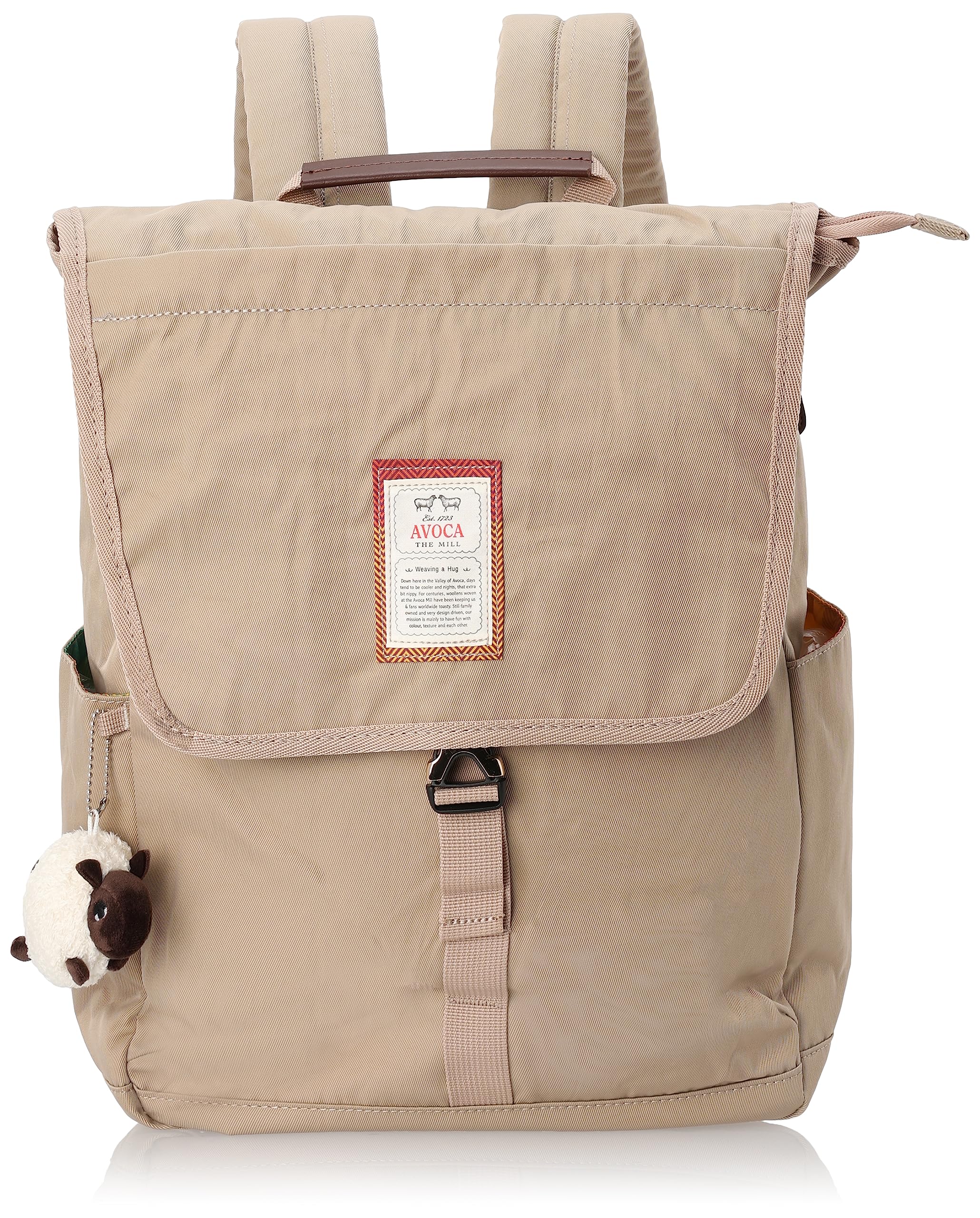 

[AVOCA] Flap Backpack, Lightweight, with Sheep Mascot