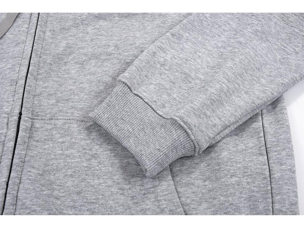 Ralph RL Vyšívaný Polo s kapucí Cardigan pro muže - Volný střih, Nadměrná velikost Mikina na jaro a podzim.