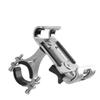 Suport transfrontalier pentru telefon pentru biciclete din aliaj de aluminiu, suport rotativ la 360° pentru biciclete, biciclete electrice și scutere.