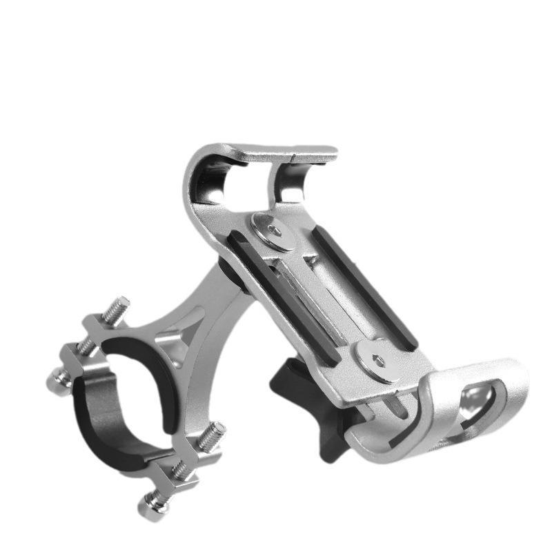 Suport transfrontalier pentru telefon pentru biciclete din aliaj de aluminiu, suport rotativ la 360° pentru biciclete, biciclete electrice și scutere.