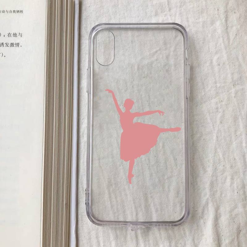 Ballerina Tanz Ballett Mädchen Handyhülle für iPhone 11 12 13 mini pro XS MAX 8 7 6 6S Plus X 5S SE 2020 XR Hülle
