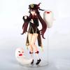 20CM Hra Genshin Impact HuTao Figurka Sedmdesát sedmý Mistr Síně Wang Sheng Stolní Figurky PVC Model Panenky