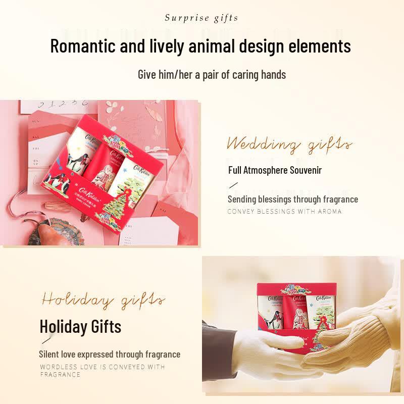 Cath Kidston Animal Party Scented Hand Cream Gift Set