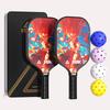 Peak Fiberglass Pickleball Racket for Adults & Kids - Professional Grade