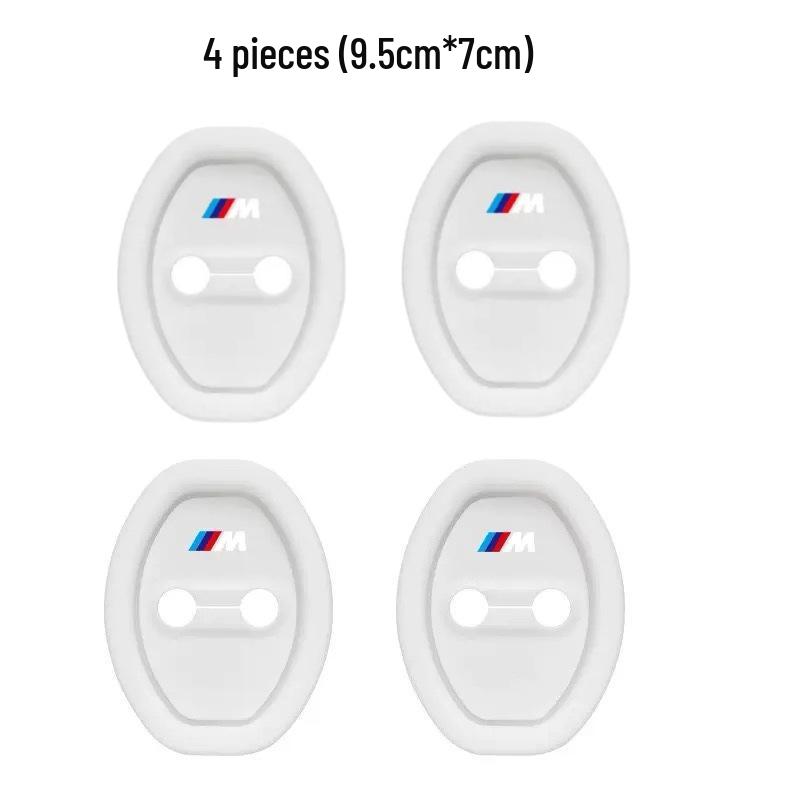 Universal Silicone Car Door Lock Protection Pad - Sound Reduction & Shock Absorption for Select Models