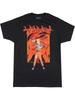 Narutos Shippuden Mens' Narutos Against 9-Tail Beast Kurama Anime T-Shirt