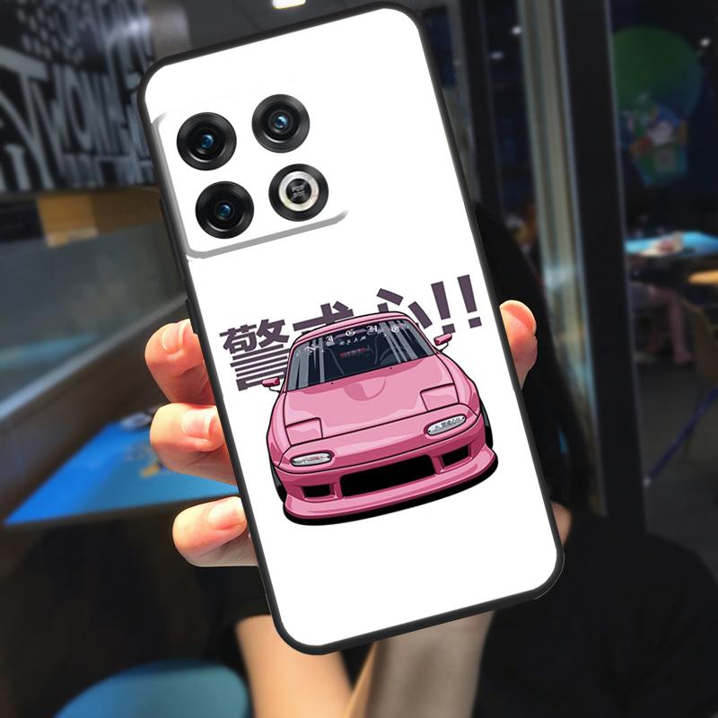 Carcasă pentru mașină sport JDM Japonia pentru OnePlus Nord 2 2T CE N10 N20 N300 OnePlus 9 Pro 10 Pro 8T 9R 9RT 10T Ace Cover