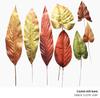 Autumn Forest Style Artificial Leaves and Flowers for Home Decoration