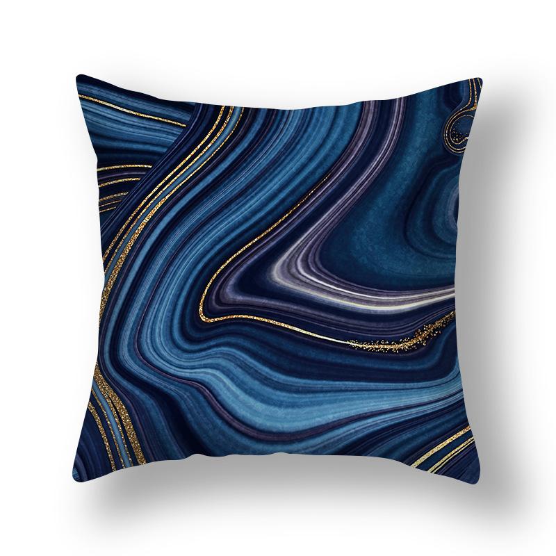 Geometric Nordic Gilt Simple Style Home Printed Pillow Cover Cushion Cover