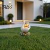 Waterproof Backyard Sculpture Decorative Acrylic Duck Ground Stake for Outdoor Garden Decor, Weather Resistant 2D Flat Parent Animal Silhouette