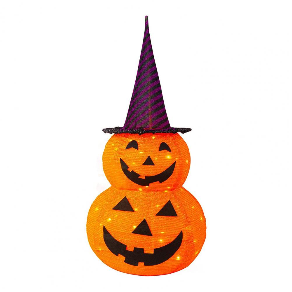 

Realistic Pumpkin Decoration Halloween Pumpkin Lantern Battery Operated Halloween Pumpkin Decorations for Indoor Outdoor Yard