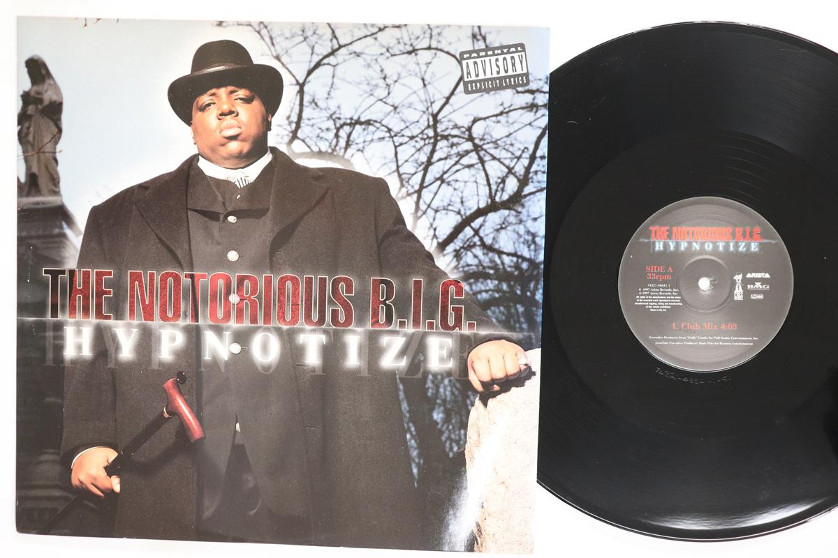 

12inch Record NOTORIOUS B.I.G. Hypnotize 74321466411 Puff Daddy Reco 1997 UK Rap HipHopRB Used