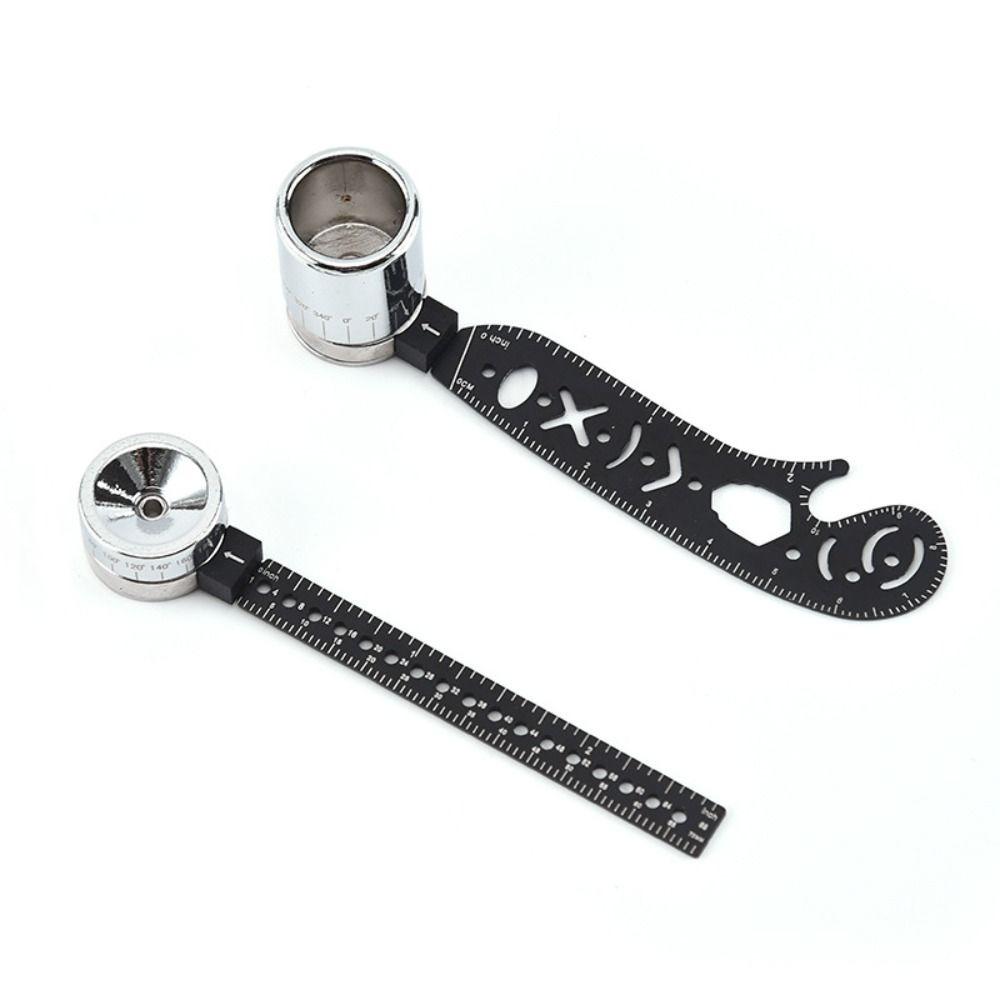 

Protractor Style Magnetic Drawing Tool Ruler Angle Measurement Drawing Compass Ruler Students Use