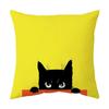 Sofa Chair Bed Living Room Decorative Pillowcase Fashion Cartoon Cute Cat Pillowcase