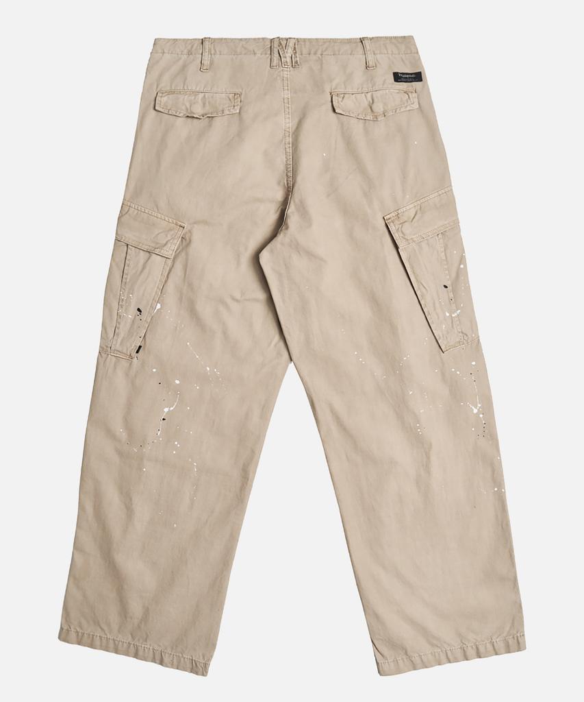 Mideueobdeiteu Vintage Washed Paint Cargo Pants_2Color
