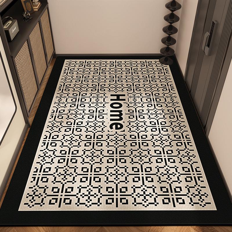 

Коврик для пола в стиле ретро, ковер для входной двери, пылеулавливающий коврик для крыльца, нескользящий коврик 80*120cm