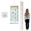 Wooden Wall Hanging Wall Sticker For Kids Room Decoration Height Measure Ruler Wallpaper Baby Growth Chart Decor On The Wall