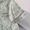 New New Arrival Smiley Pajamas Women's Summer Thin Artificial Silk Short Sleeve Shorts Casual Homewear Suit