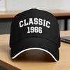 Classic 1966 60Th Birthday Baseball Cap Y2K Funny Unisex-Teens Hip Hop Hats Dropshipping Print Running Hippie Baseball Caps