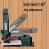 Industrial Desktop Belt & Disc Sander CN plug (adapter included)