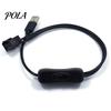 5V 2 Way USB To 4 Pin Adapter Converter Cable PC Computer Fan Connector Cord