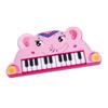 Piano Keyboard for Kids Cartoon 22 Keys Early Educational Animal Toddler Electronic Piano Toys Elephant Style