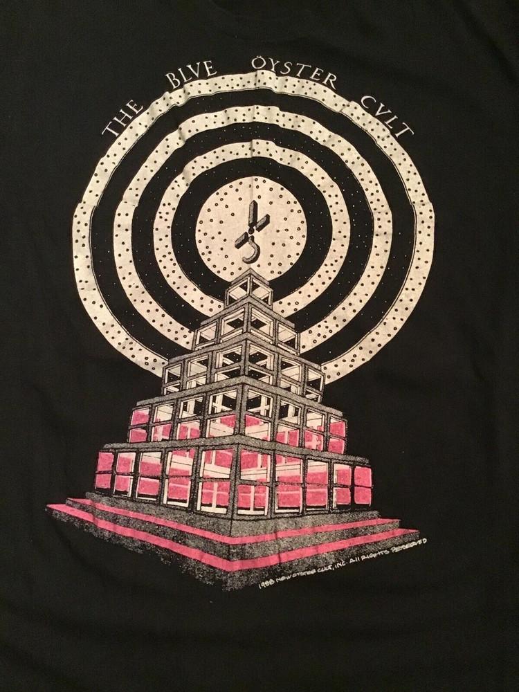 Vintage Blue Öyster Cult Band Cotton Shirt Unisex Concert S to 5XL MQ327 Unisex T-Shirt XXXL