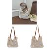 Handwoven Straw Tote Bag With Starfish And Shell Decor For Beach Summer Travel Womens Fashion