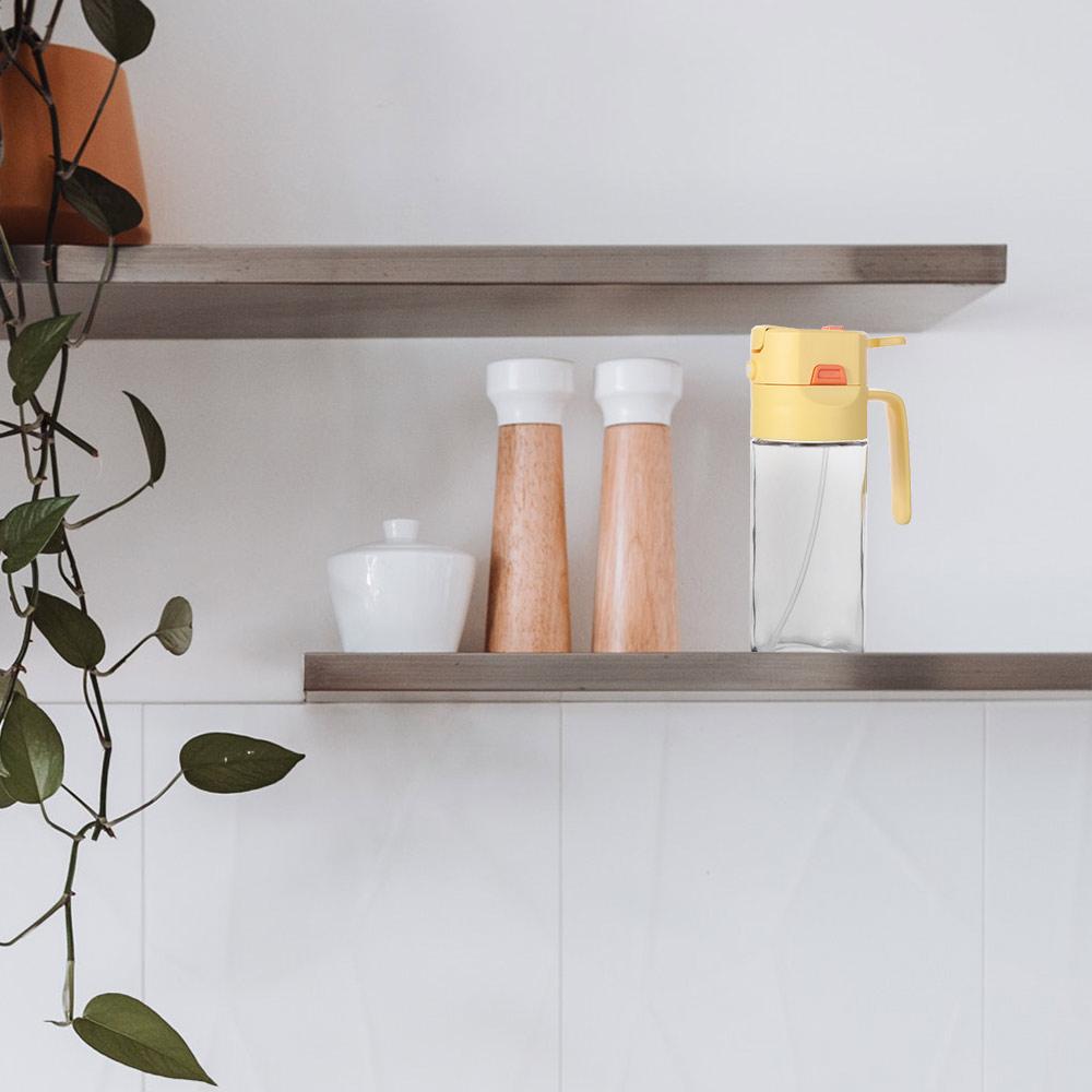 Unique Oil Dispenser Safety Oil Container Bottle Multifunctional Seasoning Bottle Cooking