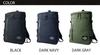 [Machiavellic] Rucksack mit 13-Zoll-Laptopfach CHASE RECTANGLE DAYPACK 3106-10121 Tagesrucksack Schwarz