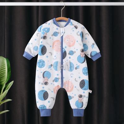 Four Seasons Babyschlafsack: Anti-Kick Einteiler mit geteiltem Bein für Herbst & Winter